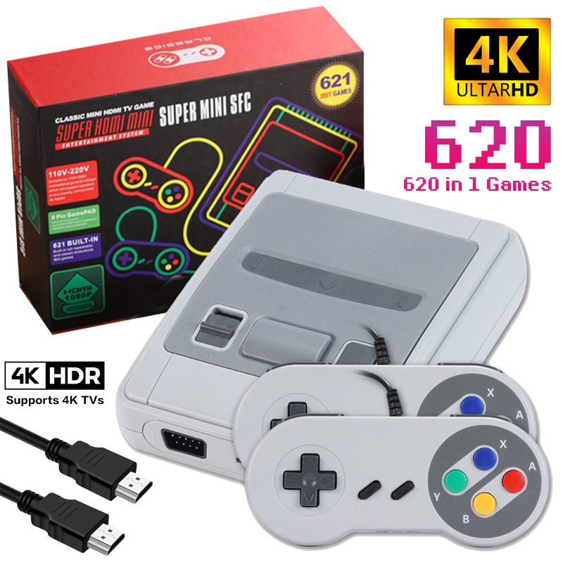 SFC621 4K HDMI Mini Retro SNES - Retro Gaming N64 recension och pris