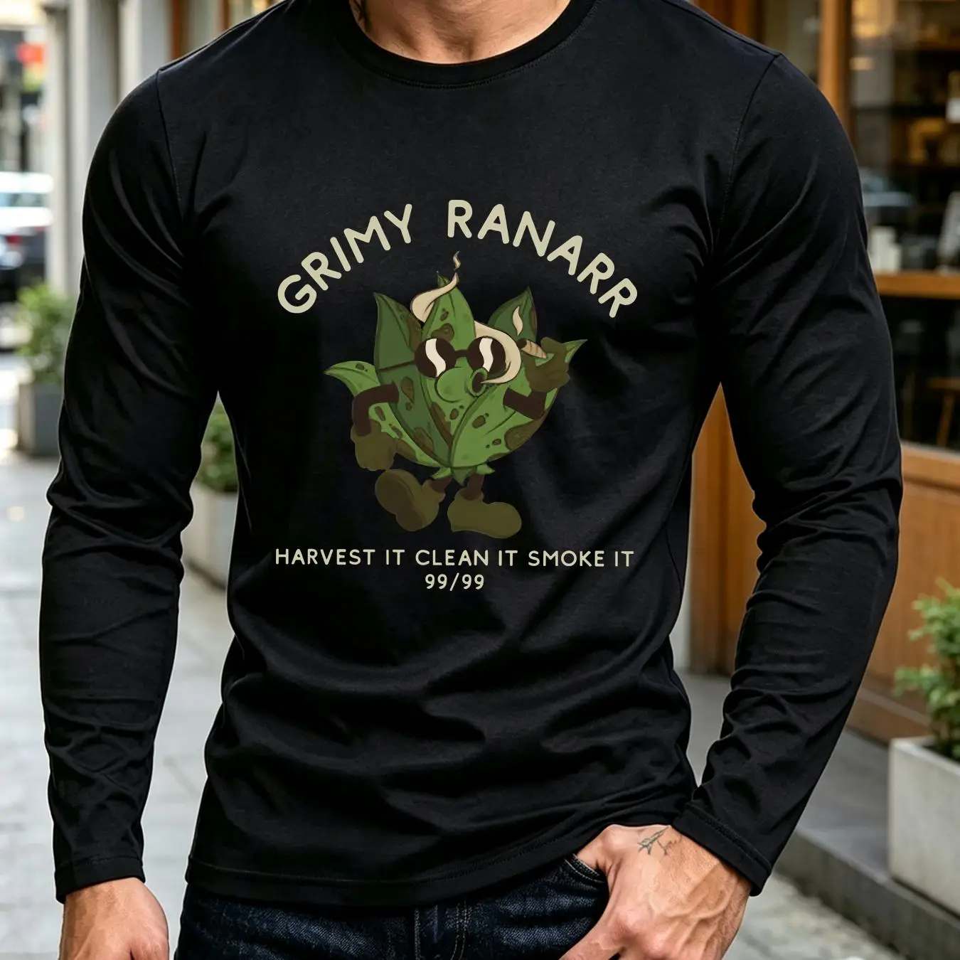 washed T Shirt Grimy Ranarr Cl - Retro Gaming T Shirt recension och pris