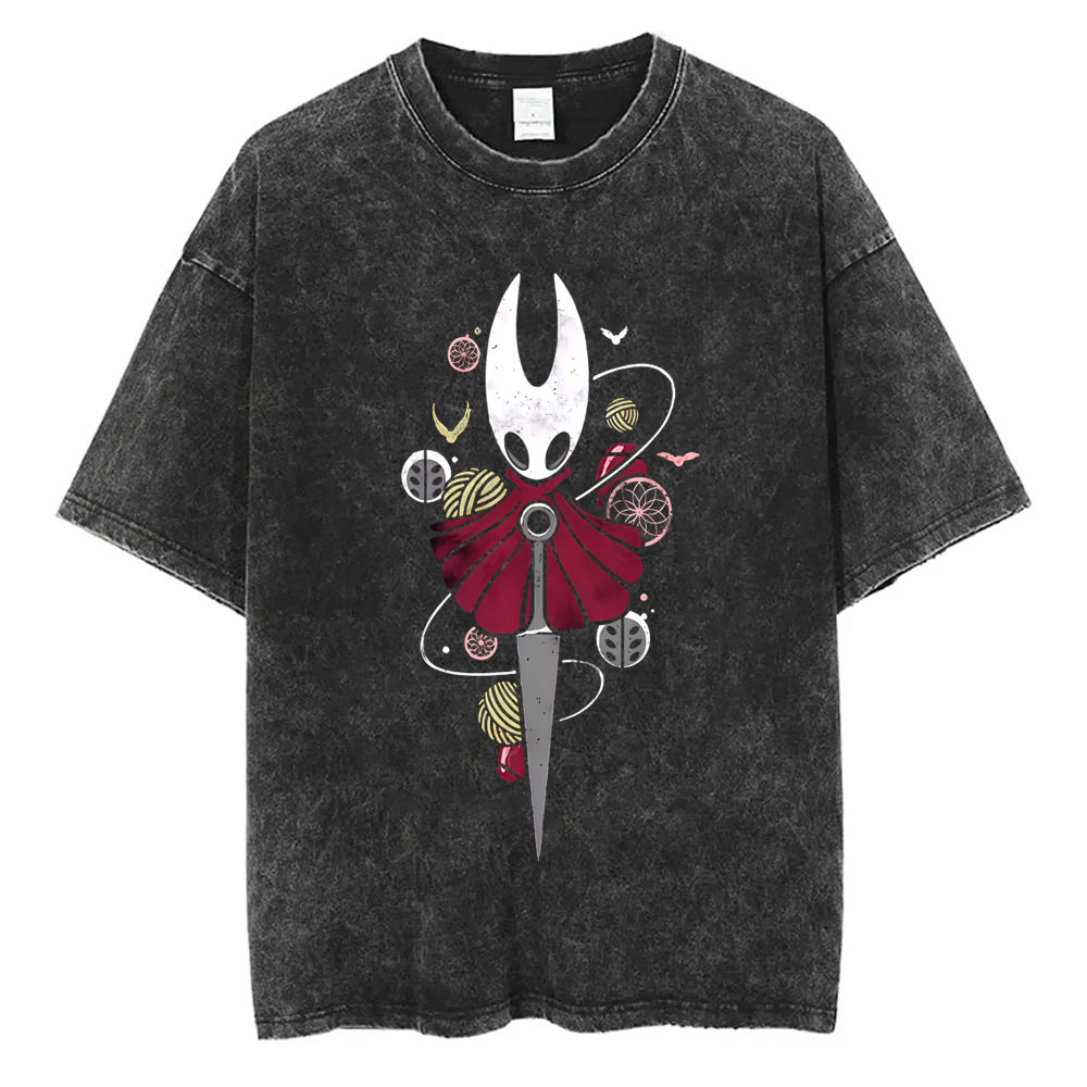 Washed Vintage Game Hollow Kni - Retro Gaming T Shirt recension och pris