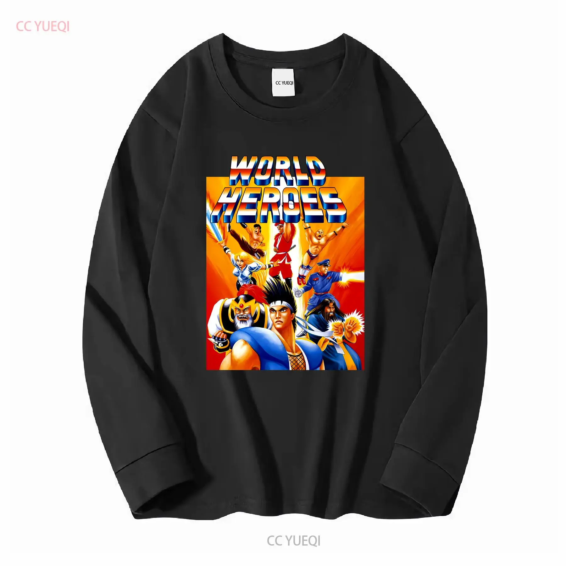 World Heroes Classic NEO GEO V - Retro Gaming T Shirt recension och pris