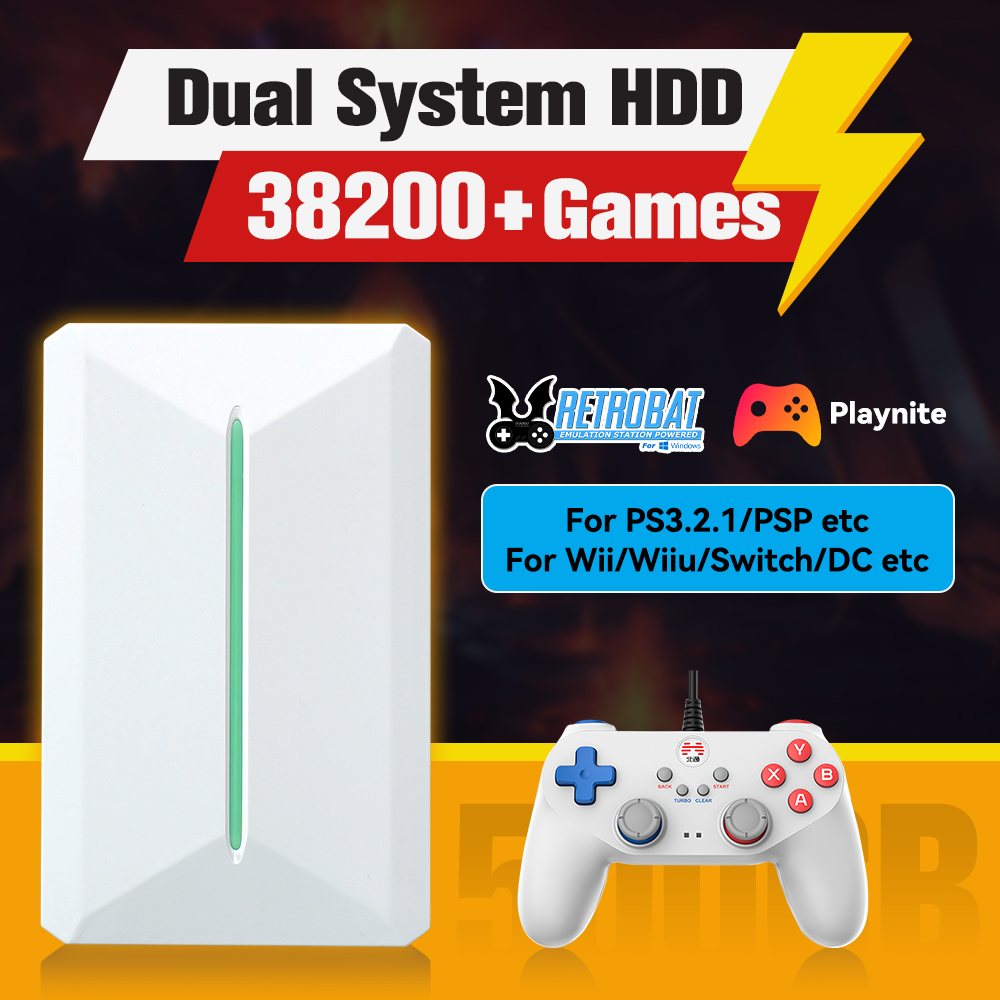 Retrobat＆Playnite System HDD R - Retro Gaming N64 recension och pris