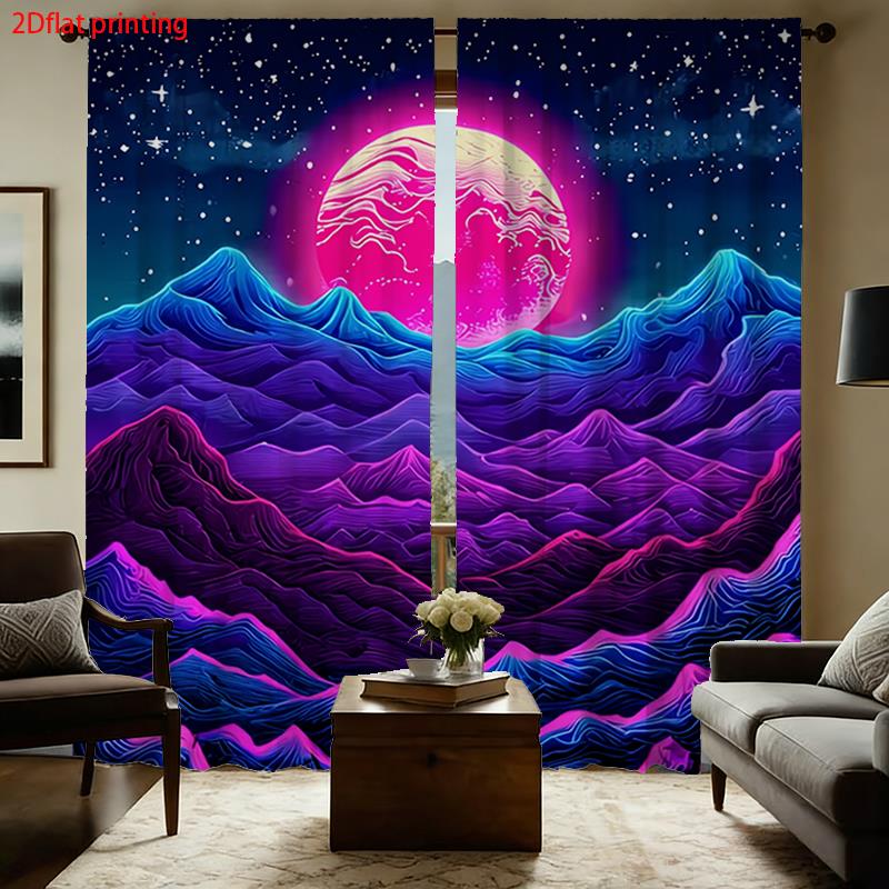 Synthwave Curtains, Neon Mount - Retro Gaming Youtube recension och pris