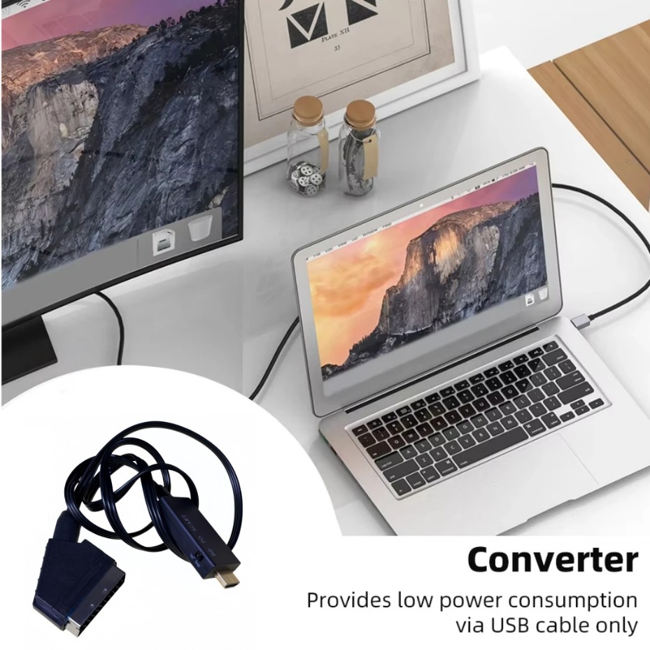 HDMI-Compatible to SCART Conve - Scart To Hdmi recension och pris